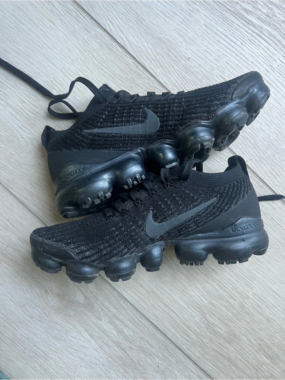 Nike VaporMax Knit Sneakers - Black - EU 38 - Picture 3 of 11